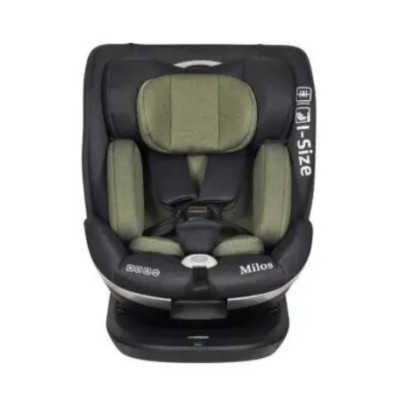 Seggiolino Auto Milos I-Size Verde - Sicurezza e Comfort