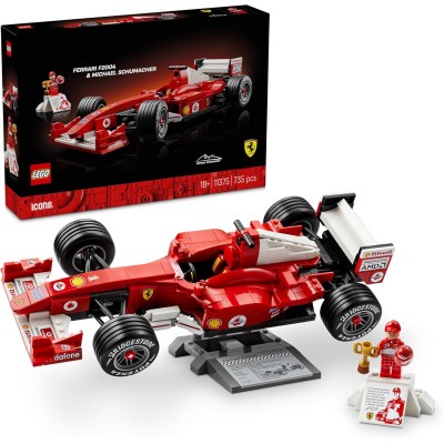 LEGO Icons Ferrari F2004 & Michael Schumacher