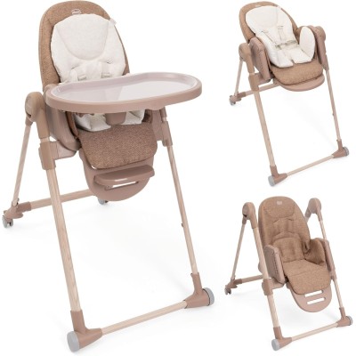 Seggiolone Polly Armonia Chicco Terracotta- Comfort e Design Elegante
