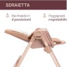 Seggiolone Polly Armonia Chicco Terracotta
