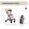 Passeggino Taormina Blush Chicco: Comfort e Stile per Ogni Passeggiata