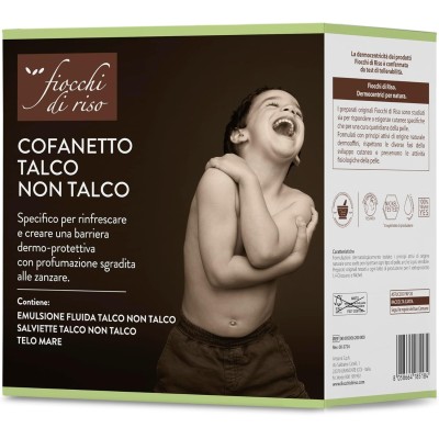 Cofanetto Fiocchi di Riso Talco NON Talco - Protezione e Benessere della Pelle