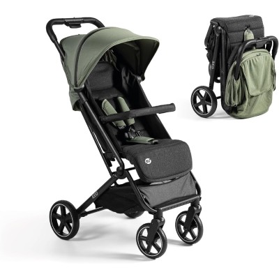 Passeggino Keo Verde con Capottina Estensibile e Design Pieghevole