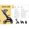 Passeggino Jané Be Cool Urban Walk Be Teal Col.Z24