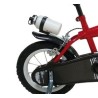 Bici Beraud Sfera Rosso 12 Pollici con Freni e Rotelle Stabilizzatrici