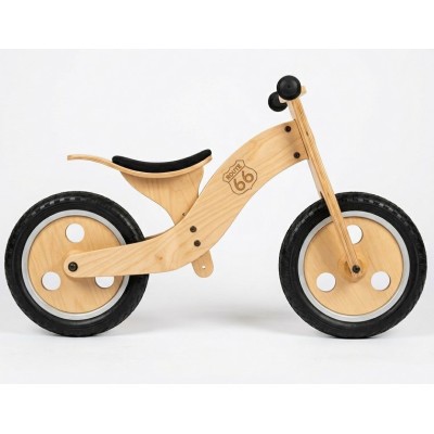 Bicicletta Senza Pedali in Legno Route 66 per Bambini
