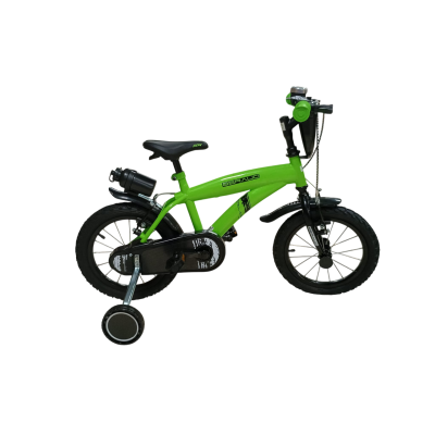 Bici MTB Beraud Flash Verde 14 Pollici - Sicura e Divertente