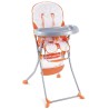 Italbaby - Copriseggiolone Universale Spugna Bianco/Arancione