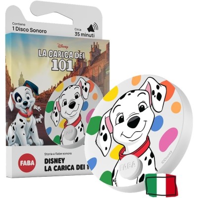 Faba Disco Sonoro Disney La Carica dei 101 per Raccontastorie