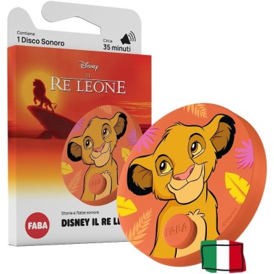 FABA Disco Sonoro Disney Il Re Leone per Raccontastorie