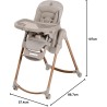 Seggiolone Alta Evolutiva Maxi-Cosi Minla Plus Elegance Beige