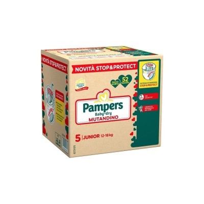 Pannolini Baby Dry Mutandino Quadripack Taglia 5 Junior 12-18 kg