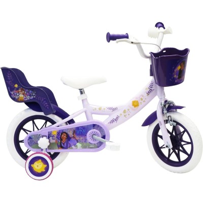 Bicicletta per Bambina Disney Wish 12 Pollici Lilla