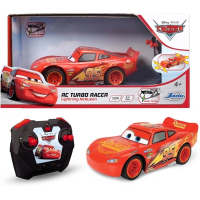 Dickie Toys Auto Radiocomandata Cars 3 Saetta McQueen Turbo Racer