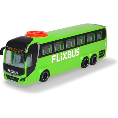 Autobus MAN Lion's Coach Flixbus di Dickie Toys - Giocattolo Dettagliato