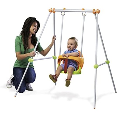 Smoby Dolce Altalena 120 cm - Altalena Sicura e Divertente per Bambini