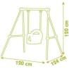 Altalena Smoby Dolce 120 cm - 7600310046