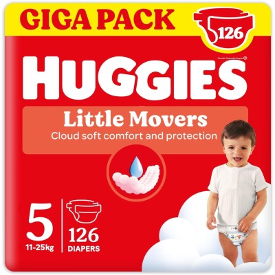 Pannolini Huggies MOVERS GIGA TG.5 11-25KG 126PZ