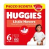 Pannolini Huggies MOVERS GIGA TG.6 15-30KG 102PZ