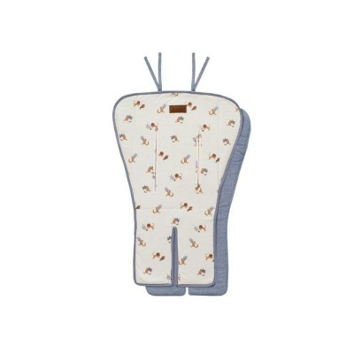 Materassino Reversibile in Cotone per Passeggino