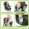 Seggiolino Auto Graco Eldura Midnight R129