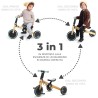 Kinderkraft Triciclo 4TRIKE Sunflower Blue