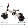 Kinderkraft Triciclo 4TRIKE Silver Grey