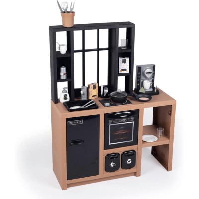 Smoby Cucina Loft - Cucina per Bambini con 32 Accessori