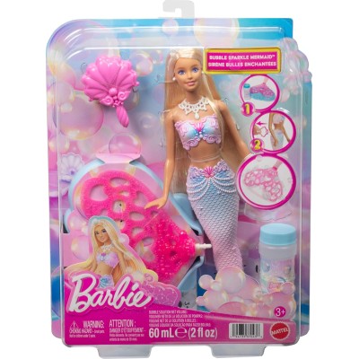 Barbie Magical Mermaid Bubbles Doll