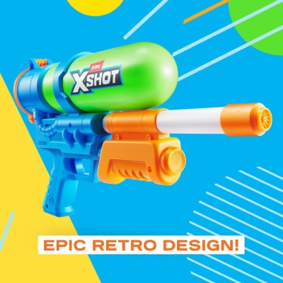 Pistola ad Acqua X-Shot Water Fast Fill Retro Blaster