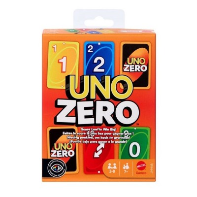 Mattel UNO Zero – Gioco di Carte Strategico