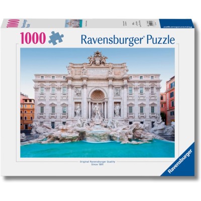 Puzzle Ravensburger 1000 Pezzi: Roma, Collezione Luoghi Mediterranei