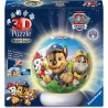 Ravensburger Palla Puzzle 3D 72 pezzi - Lampada Notturna Paw Patrol