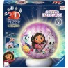 Ravensburger Palla Puzzle 3D 72 pezzi - Lampada Notturna Gabby's Dollhouse