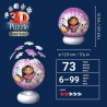 Ravensburger Palla Puzzle 3D 72 pezzi - Lampada Notturna Gabby's Dollhouse