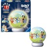 Ravensburger Palla Puzzle 3D 72 pezzi - Lampada Notturna Bluey