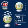 Ravensburger Palla Puzzle 3D 72 pezzi - Lampada Notturna Bluey