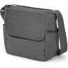 Borsa Aptica a tracolla in velluto grigio Inglesina