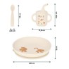 Kit Alimentare "Come i Grandi" Set Pappa Little Roar