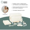 Borsa da Toilette per Neonati x @babyatoutprix - Curl White