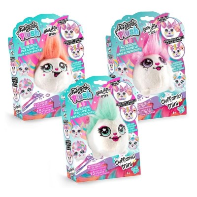 Airbrush Plush Ciuffamici Mini Assortiti - Peluche Personalizzabile
