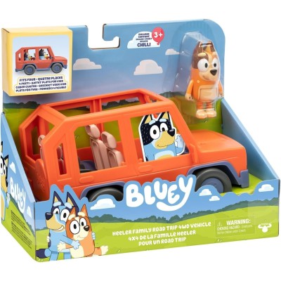 Bluey Jeep con Mamma Chilli - Giocattolo per Bambini