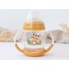 Kiokids Tazza per l'Apprendimento Tigre con Manici per Neonati - Colore Senape
