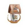 Kiokids Tazza per l'Apprendimento Tigre con Manici per Neonati - Colore Senape