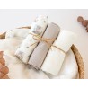 Kiokids Set di 3 Mussole Kiokids con Stampa Bosco 70x70 cm