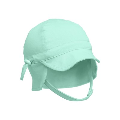Kiokids Berretto da bambino menta con protezione solare UPF50+