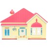 Casa delle Feste di Bluey - Playset con Personaggio e Accessori