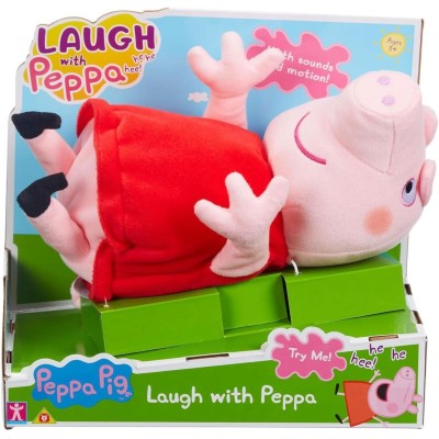 Peluche Interattivo Peppa Pig che Ride e si Muove