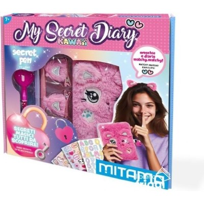 Mitama Set Diario Segreto Kawaii Gattino