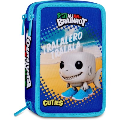 Seven Brainrot Astuccio Portapenne Triplo